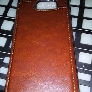 Case For Samsung 7S Edge Brown NEW
